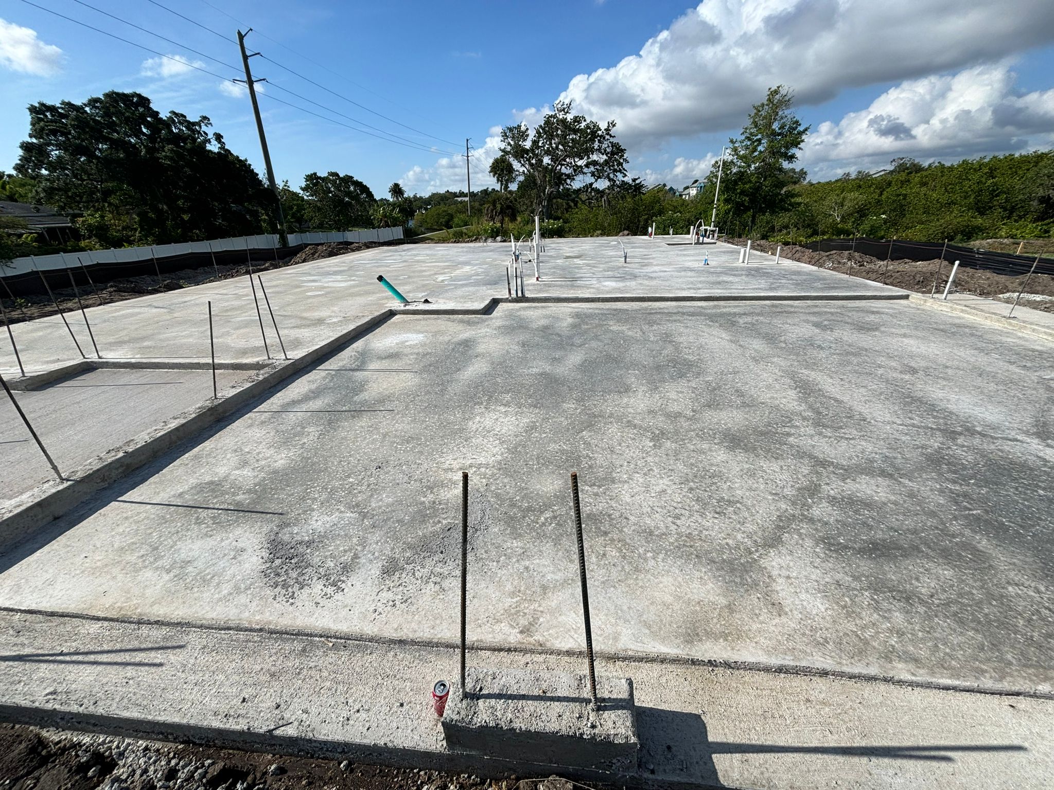 Slab 2 Pour at Hidden Harbor Estates