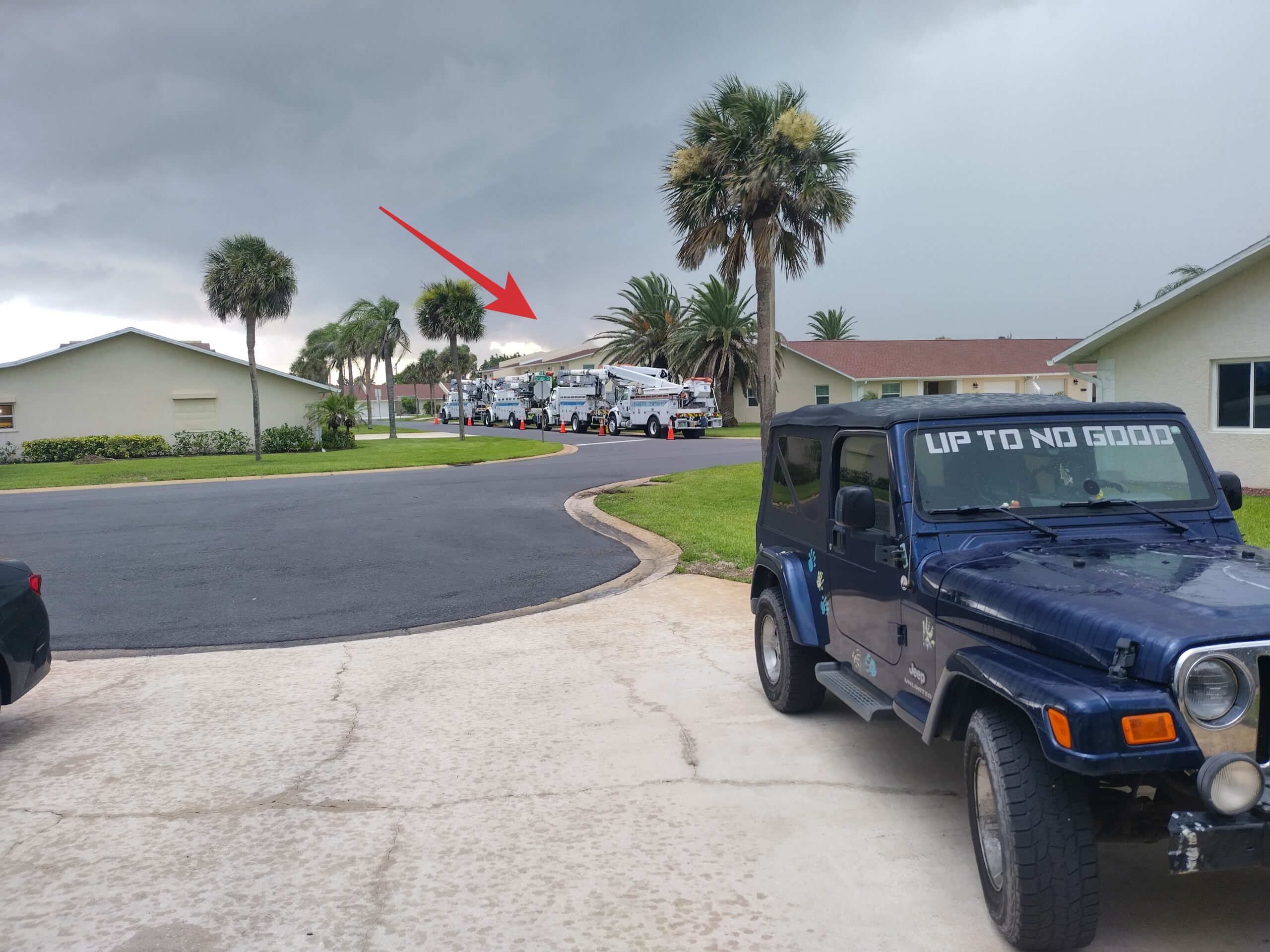 Storm with Distant Tornado – Melbourne, Florida