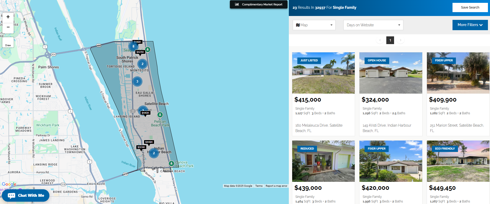 Affordable Homes in Satellite Beach Under $450K