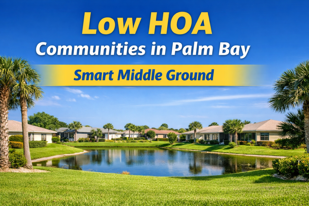 Low HOA Communities in Palm Bay Offer the Smartest Balance