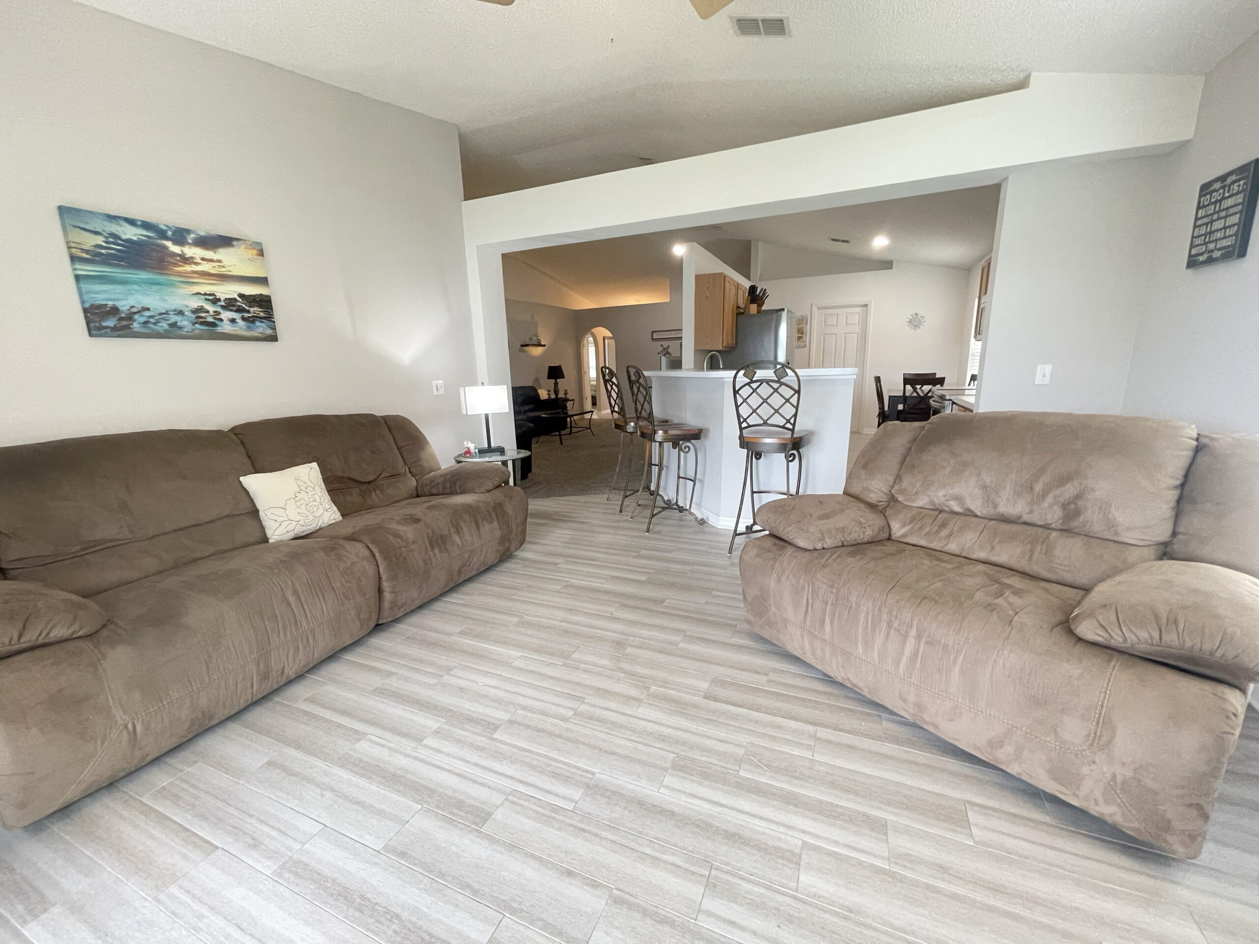 Palm Bay Home Family room
