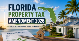 FLORIDA PROPERTY TAX AMENDMENT 2026