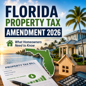 FLORIDA PROPERTY TAX AMENDMENT 2026